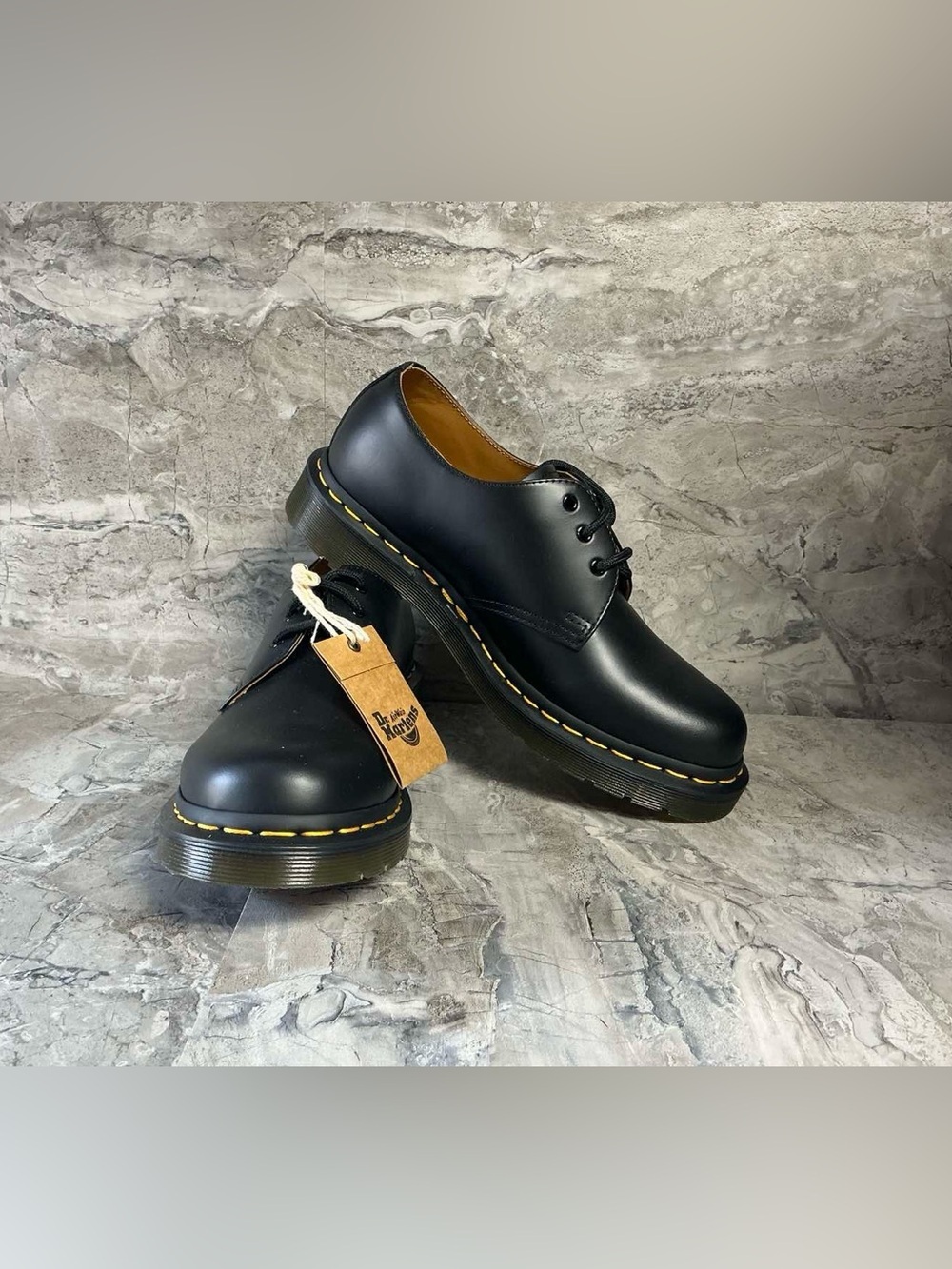 Dr. Martens 1461 SMOOTH LEATHER OXFORD SHOES - Picture 12 of 13